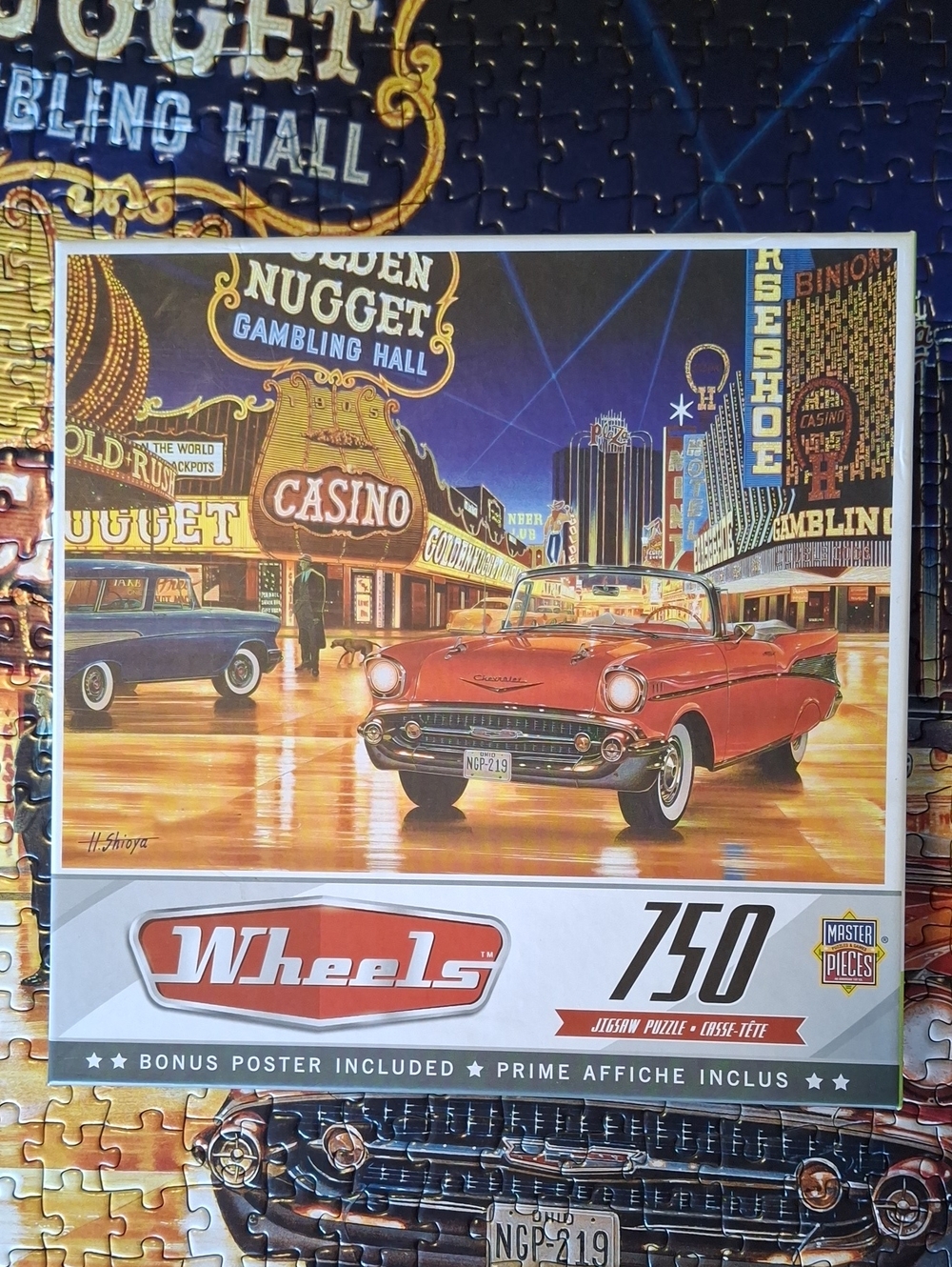 Wheels 750-Piece Jigsaw Puzzle